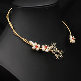 Womens Design Elegant Natural Pearl Necklace