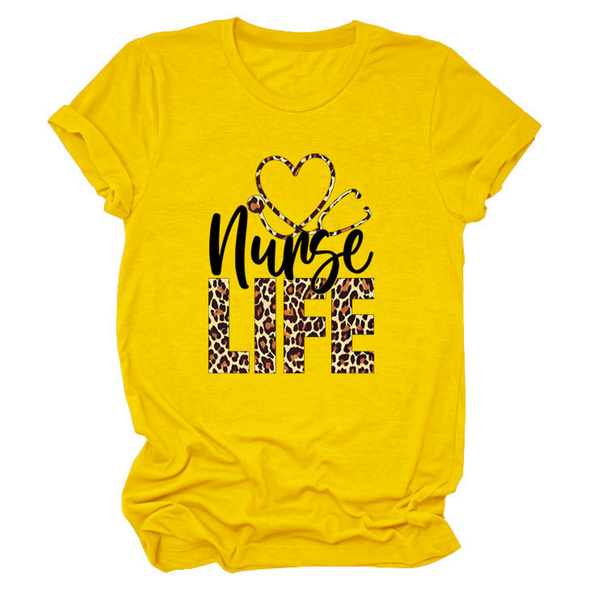 FUNNY NURSE LIFE TEE SOFT CREWNECK T SHIRT_CWTTSL0505