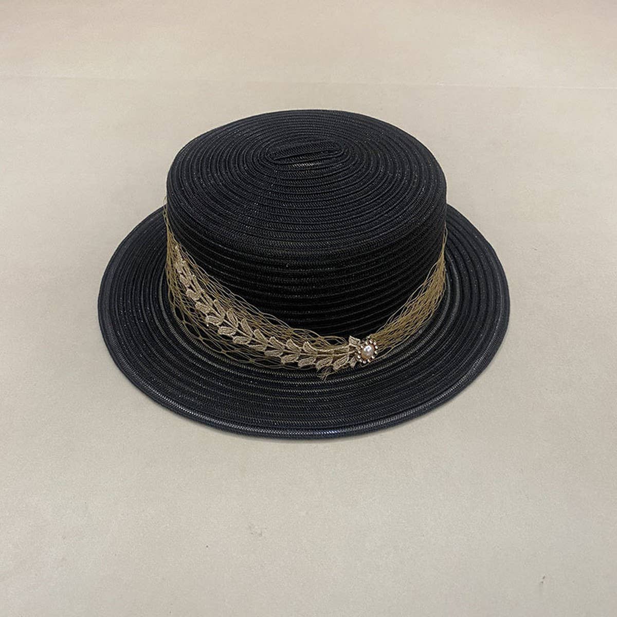 HIGH GRADE SATIN SUN HAT FOR WOMEN_CWAH3393