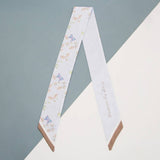 LONG BOHO SCARF HAIR RIBBON PURSE STRAP_CWASC0074