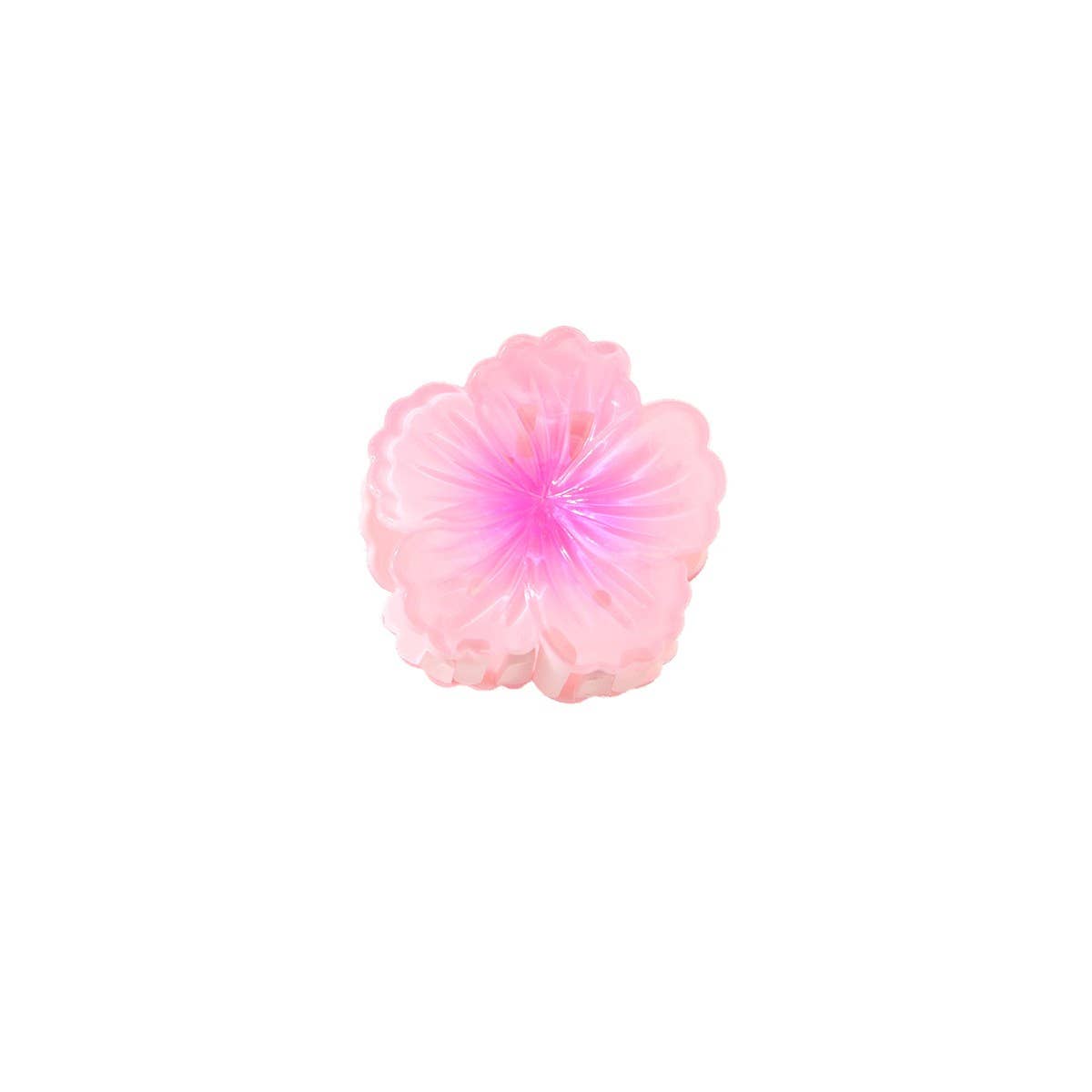 CABBAGE FLOWER HAIR CLAW VACATION STYLE SMALL CLIP_CWMM4997