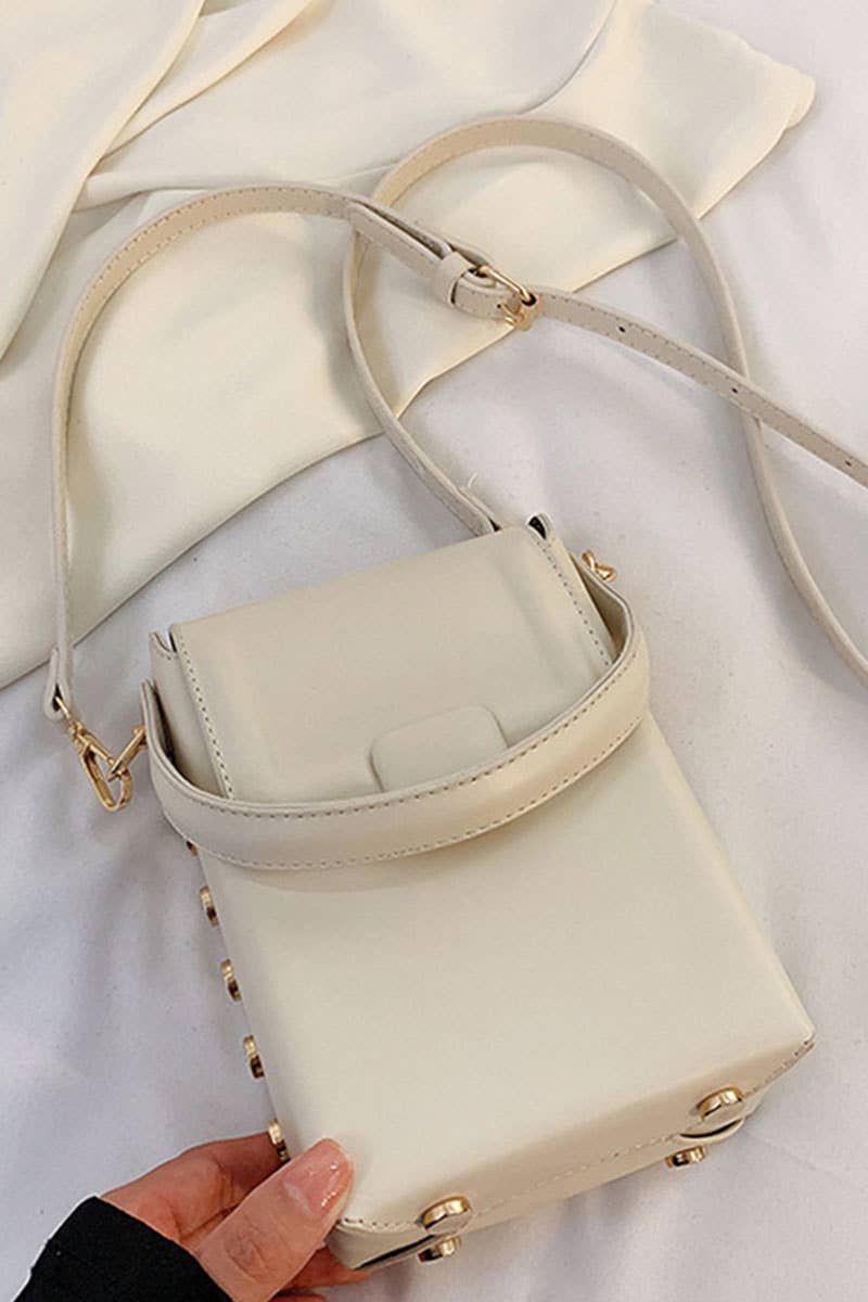 SQUARE BOX PHONE CROSS BAG_CWAB0467