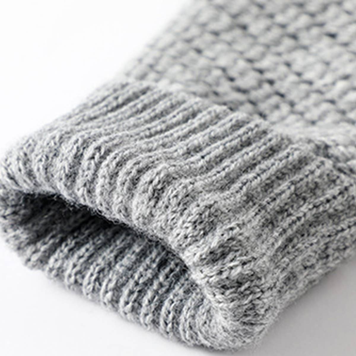 Unisex Touchscreen Gloves Soft Knit Winter Style_Cwag0022