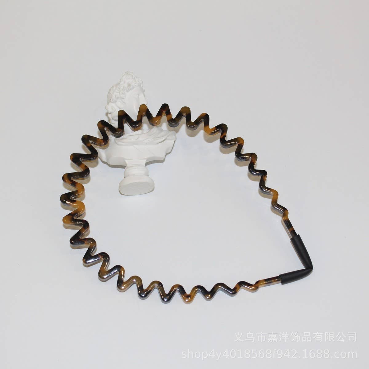 HIGH TOP WAVE LIGHT LUXURY HEADBAND_CWAHA2685