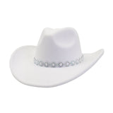 MEN WOMEN FELT COWBOY FEDORA WESTERN_CWAH04431