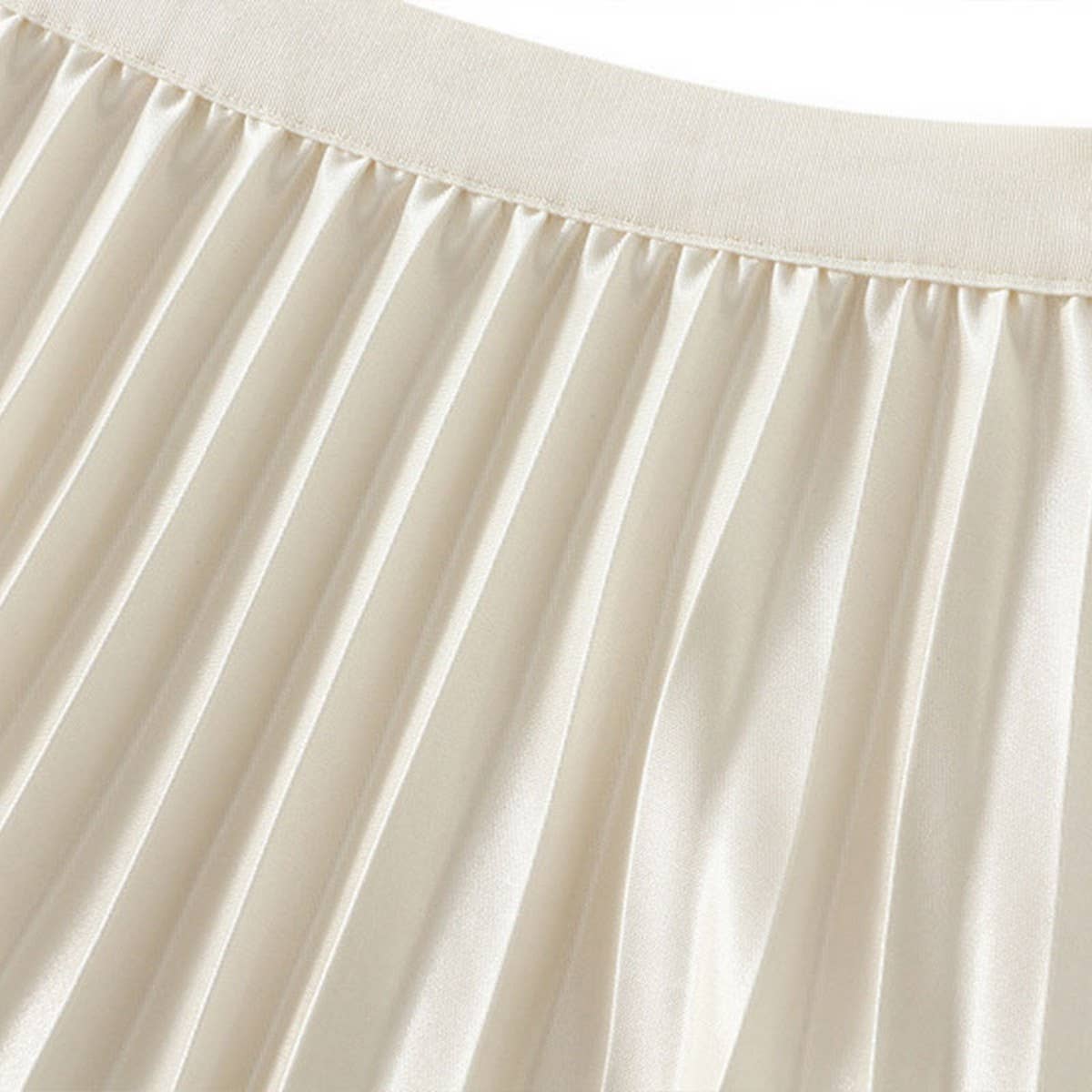 REVERSIBLE HIGH WAIST A LINE MESH MIDI SKIRT_CWBMS0339