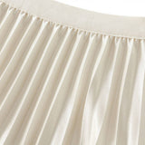 REVERSIBLE HIGH WAIST A LINE MESH MIDI SKIRT_CWBMS0339