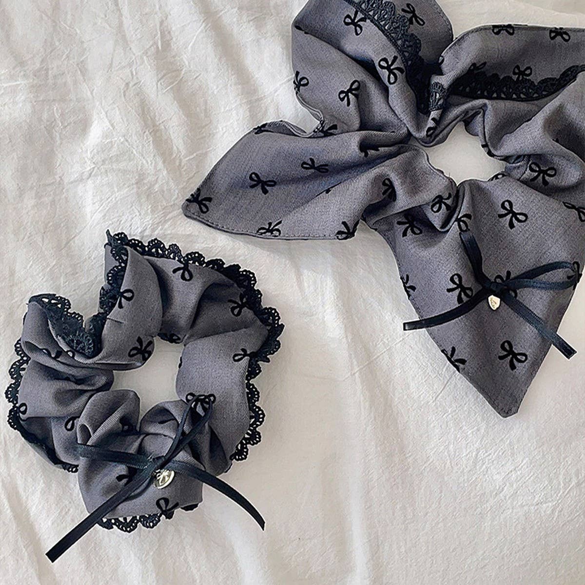 BOW SQUARE CIRCLE HAIRBAND HAIR ACCESSORIES_CWAHA3957