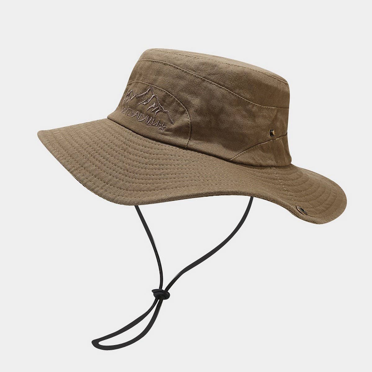 EMBROIDERED CAMOUFLAGE SUN HAT UV PROTECTION_CWAH3830