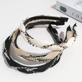 FASHION CROSS RHINESTONE BEADS HEADBAND_CWAHA2212