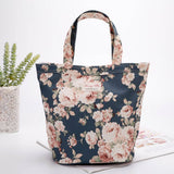 FLOWER PATTERN PORTABLE WASH BAG MAKEUP BAG_CWAB1736