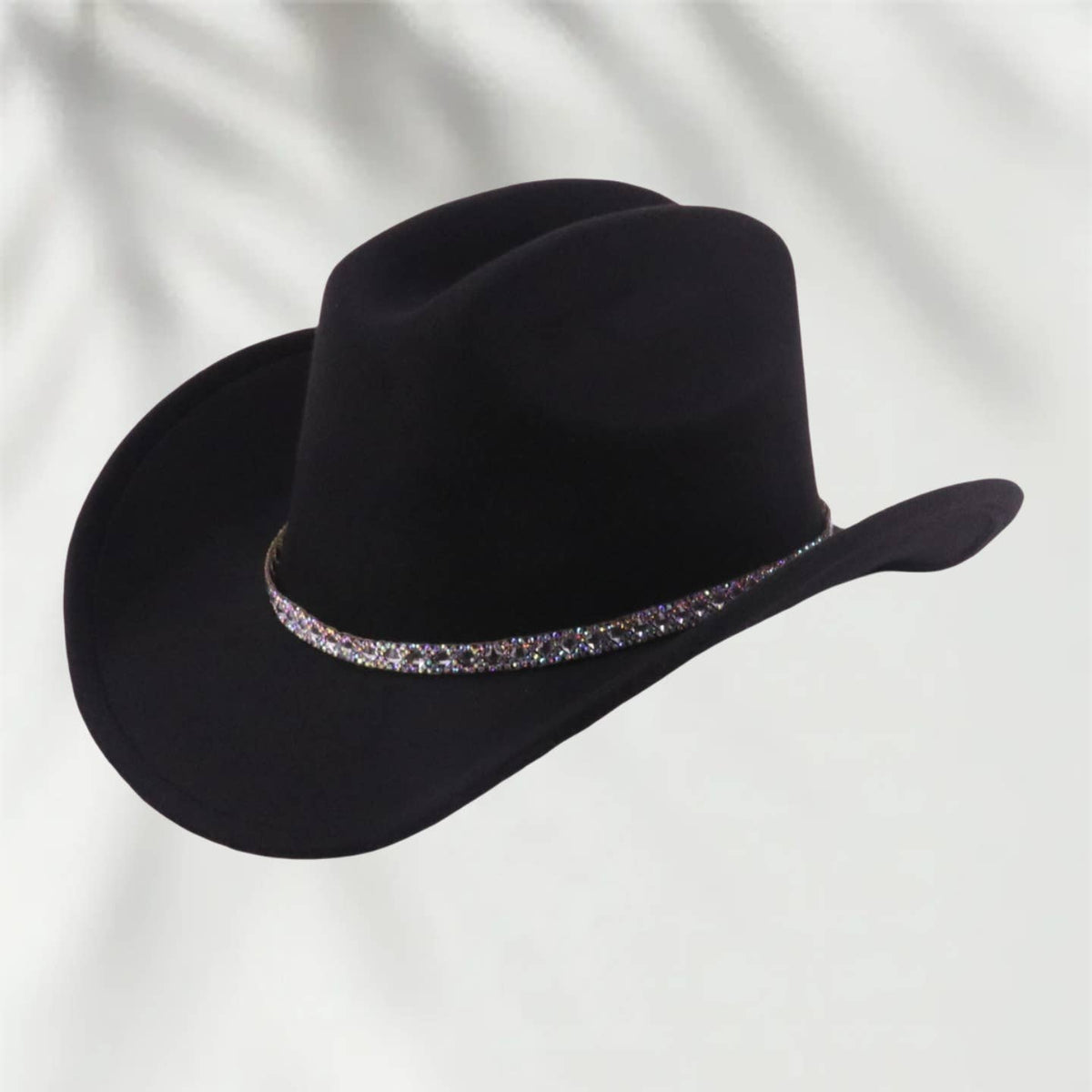 Unisex Ethnic Western Wide Brim Sun Cowboy Hat_Cwah3652