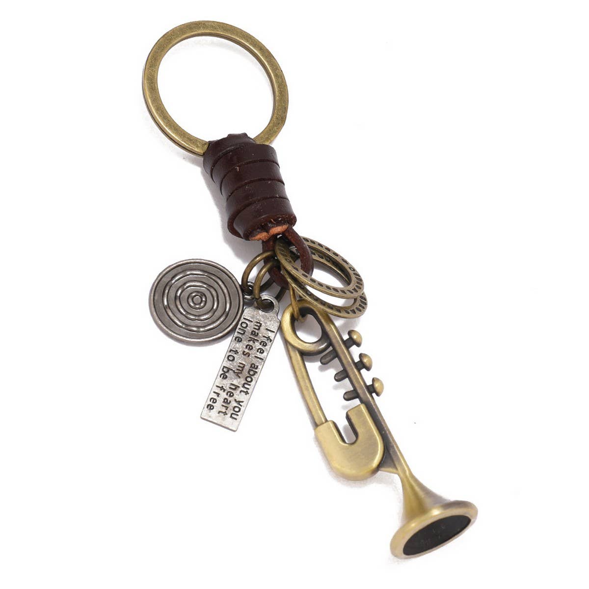 CREATIVE MUSICAL INSTRUMENT PENDANT KEYCHAIN_CWMM4765