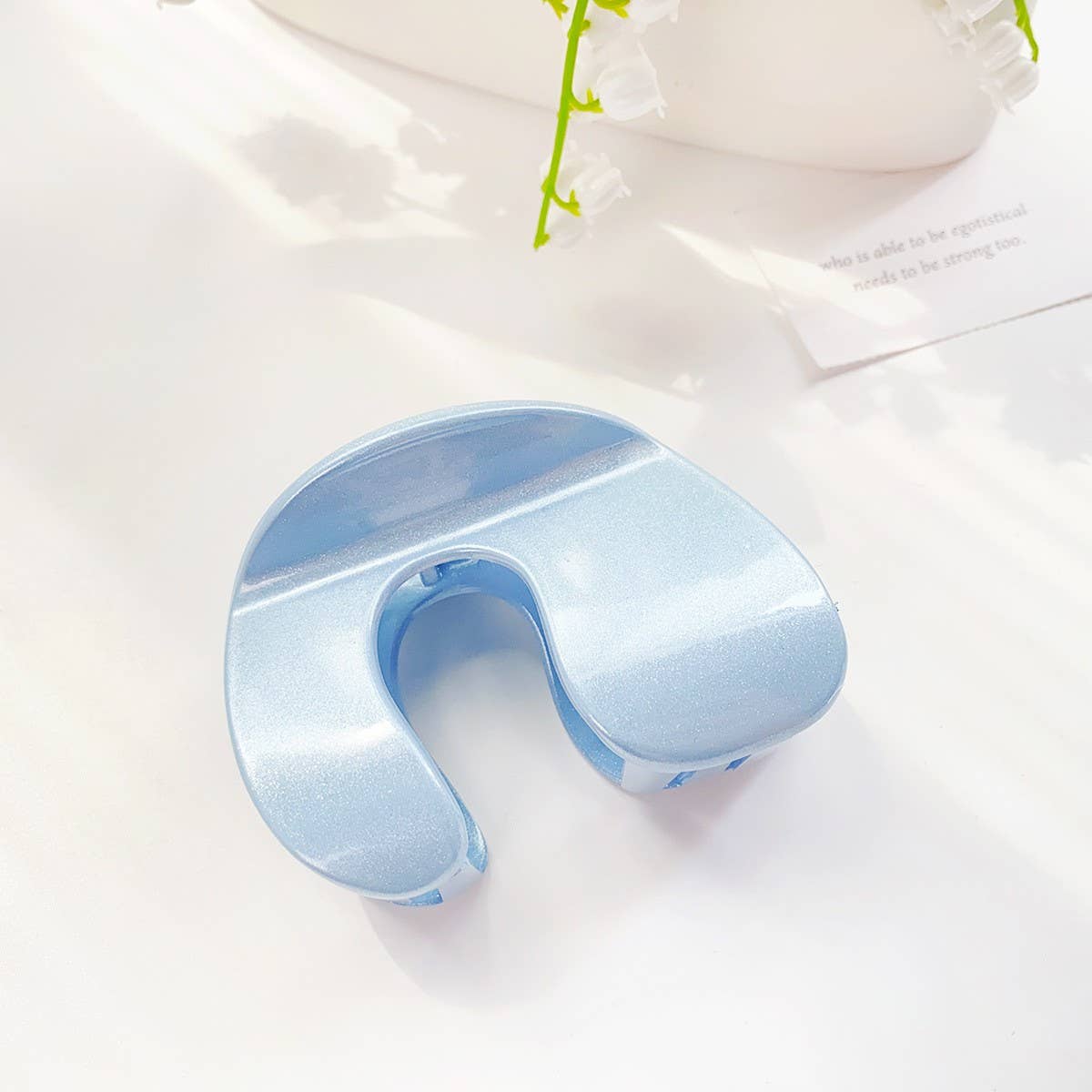 CANDY COLOR ARCHED FASHIONABLE AND GENTLE HAIRPIN_CWAHA1484