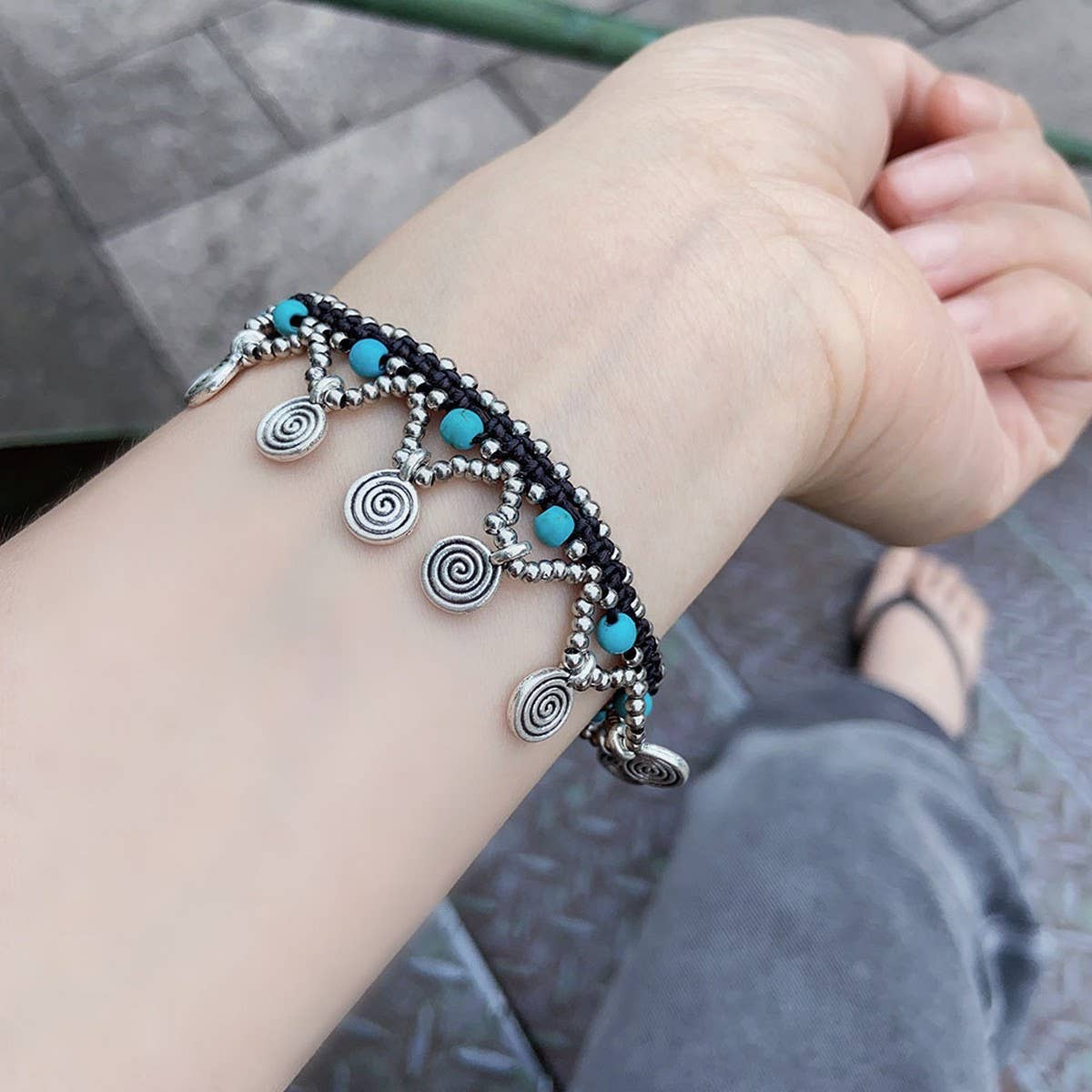 ETHNIC RETRO PERSONALITY NICHE BRAIDED BRACELET_CWAJE3960