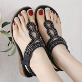 CRYSTAL BEADED DECORATIVE PINCH TOE SANDALS_CWSHS0507