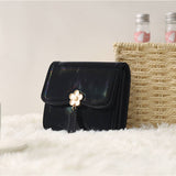 Minimalist Floral Pendant Trifold Wallet_Cwab06238