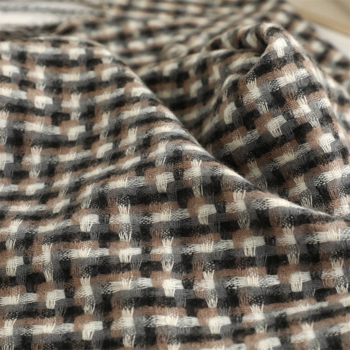 NEW RETRO BRITISH PLAID WARM SCARF_CWASC1441