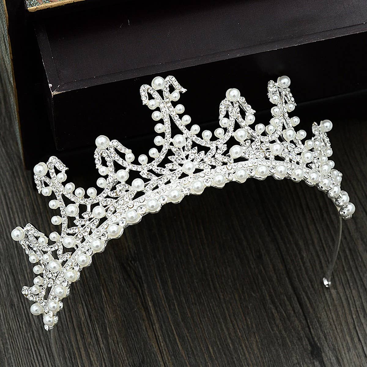 NEW BRIDAL WEDDING CRYSTAL TIARA CROWN_CWMM2026