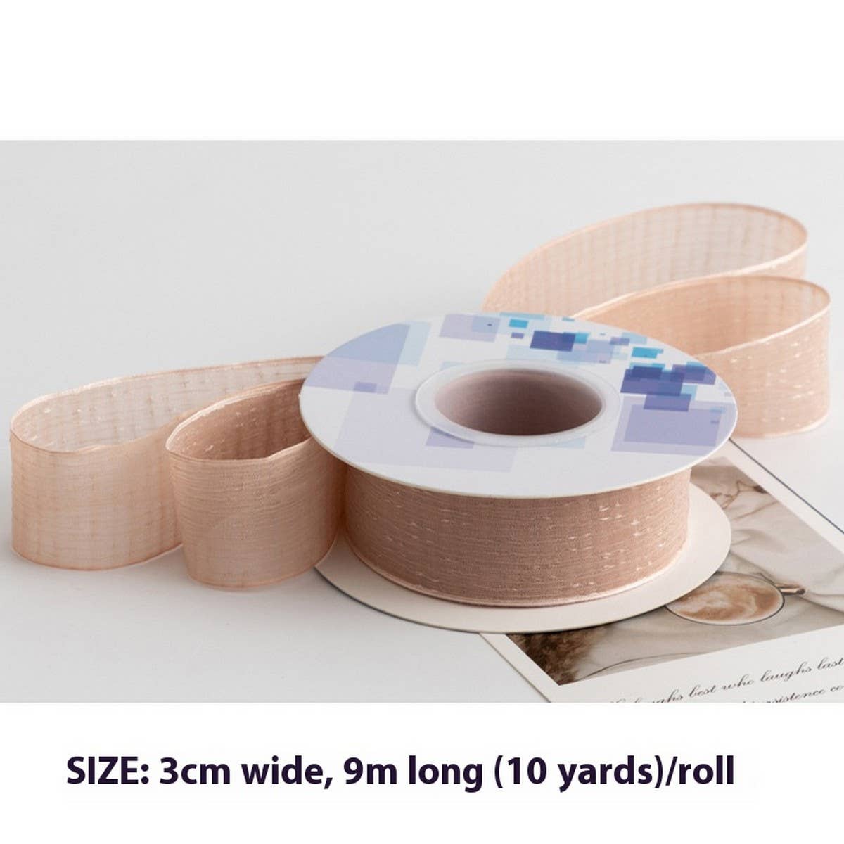 DIY DECORATIVE POLYESTER HAIR RIBBON_CWMM5783