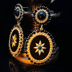 RETRO VERSATILE DIAMOND EARRINGS_CWAJE1102