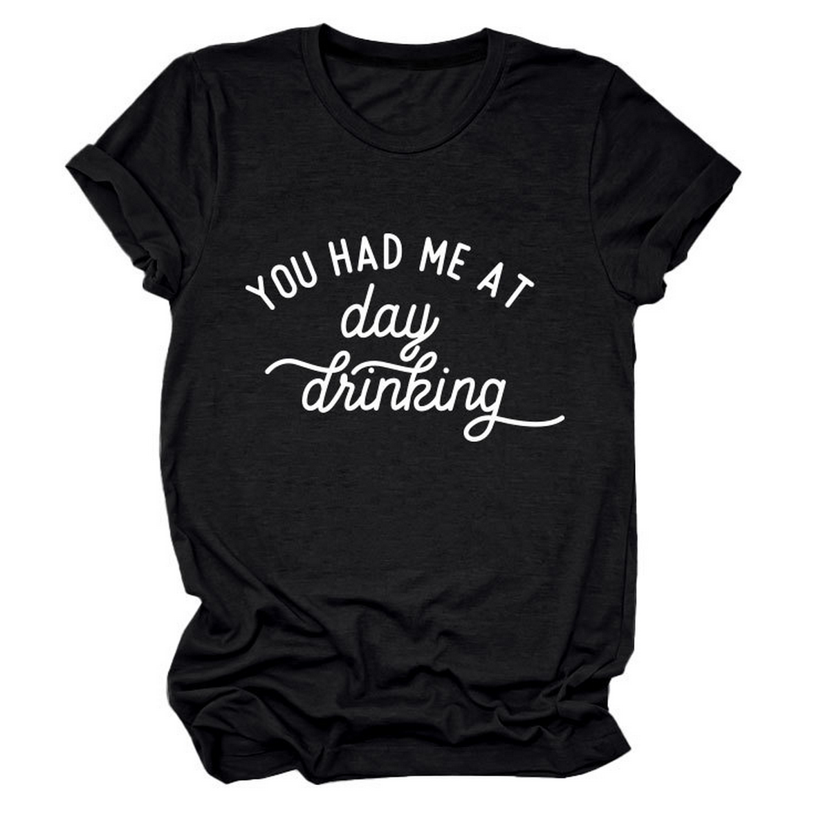 Women Summer Tee Day Drinking Quote Shirt_Cwttsl0491
