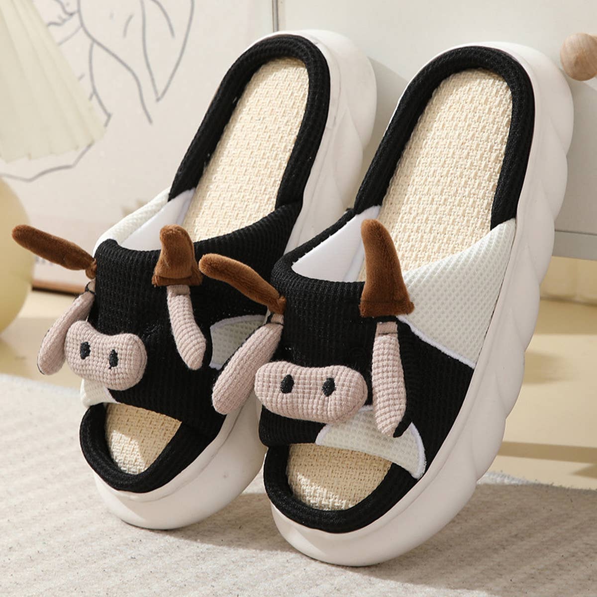 HOME CUTE CARTOON NON SLIP SLIPPERS_CWSHS0274