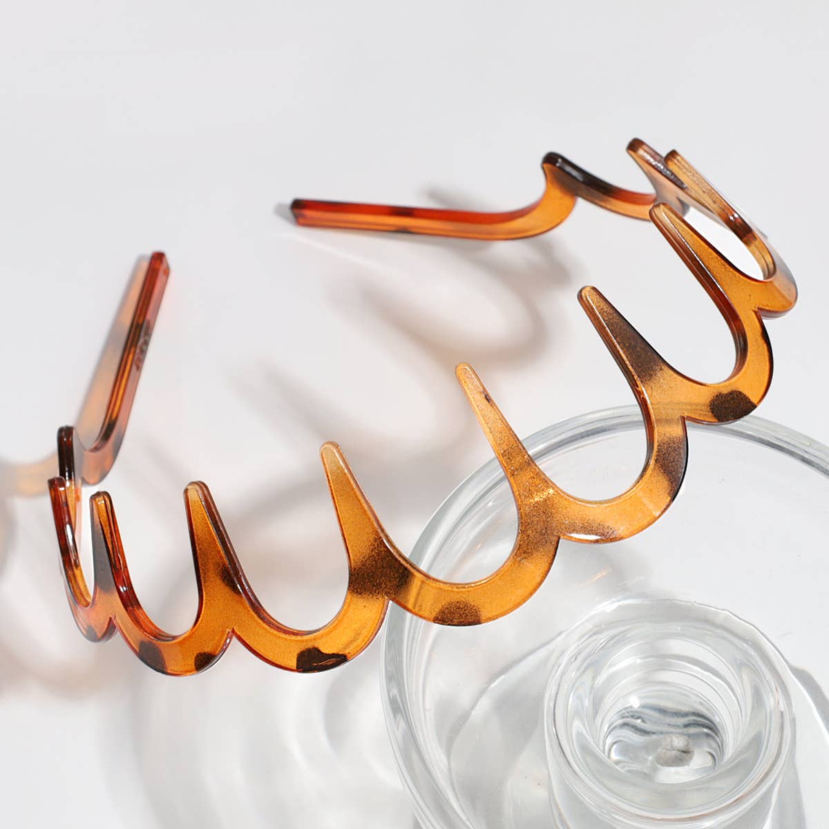 SIMPLE GRADIENT TRANSPARENT COLOR WAVE HEADBAND_CWAHA2338