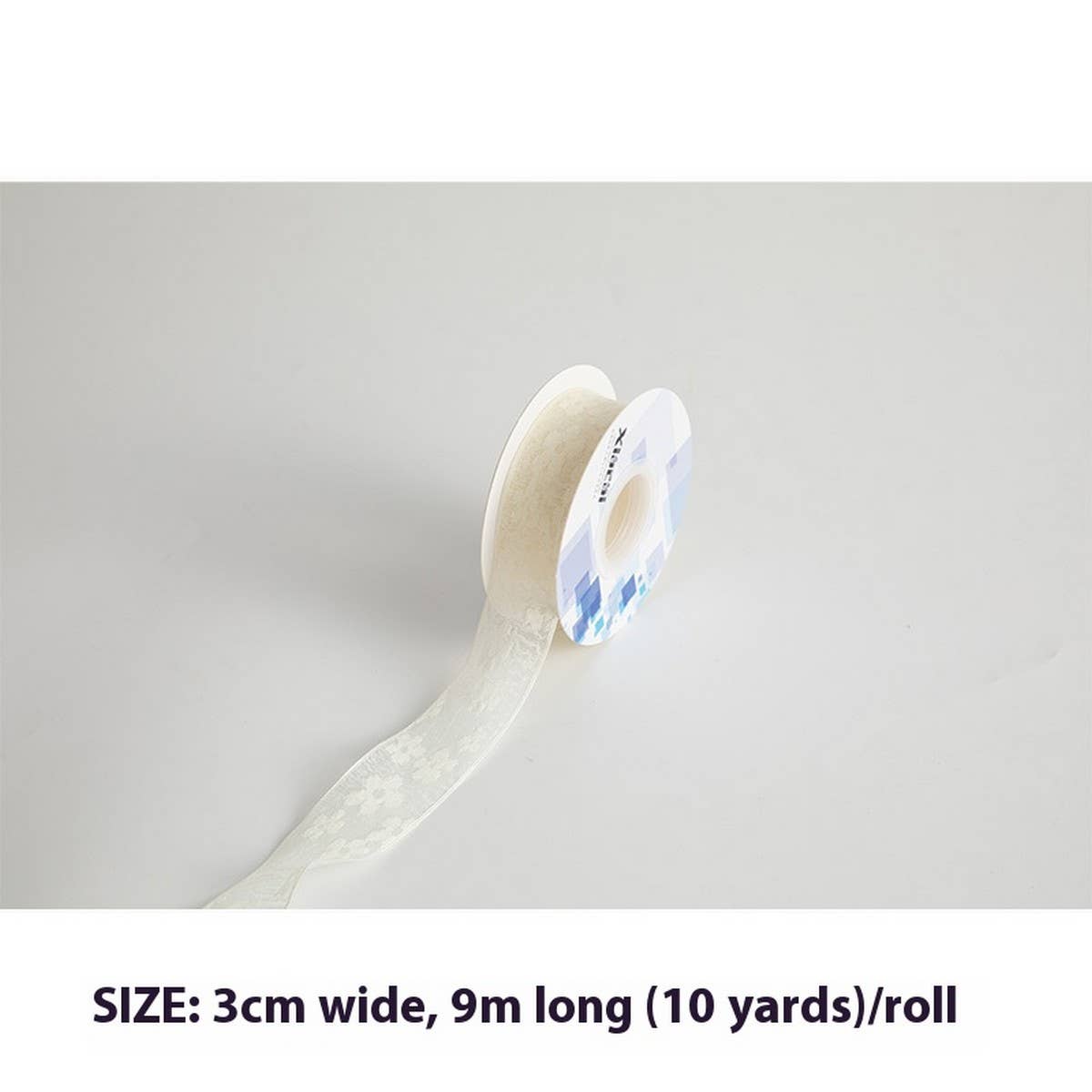 Water Ripple Hollow Jacquard Embroidery Ribbon_Cwmm5790