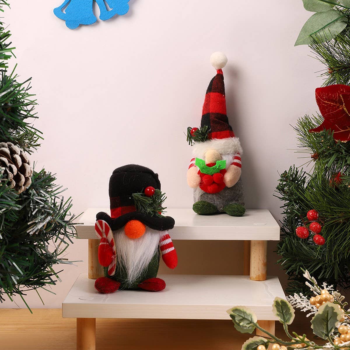 RUDOLPH DWARF DOLL FACELESS DOLL DOLL ORNAMENTS_CWMM2913