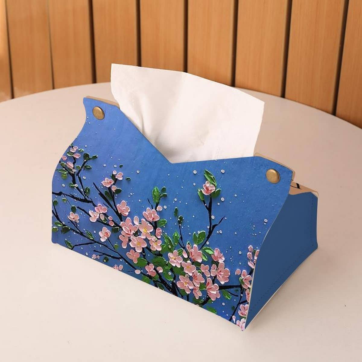 NEW CHINESE STYLE HIGH GRADE KOI TISSUE BOX_CWMM2250