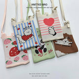 NEW STYLE CARTOON PUPPY KNITTED CROSSBODY BAG_CWAB2382