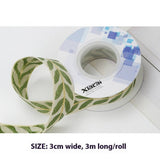 LEAF EMBROIDERY RIBBON EDGING RIBBON RIBBON_CWMM5764