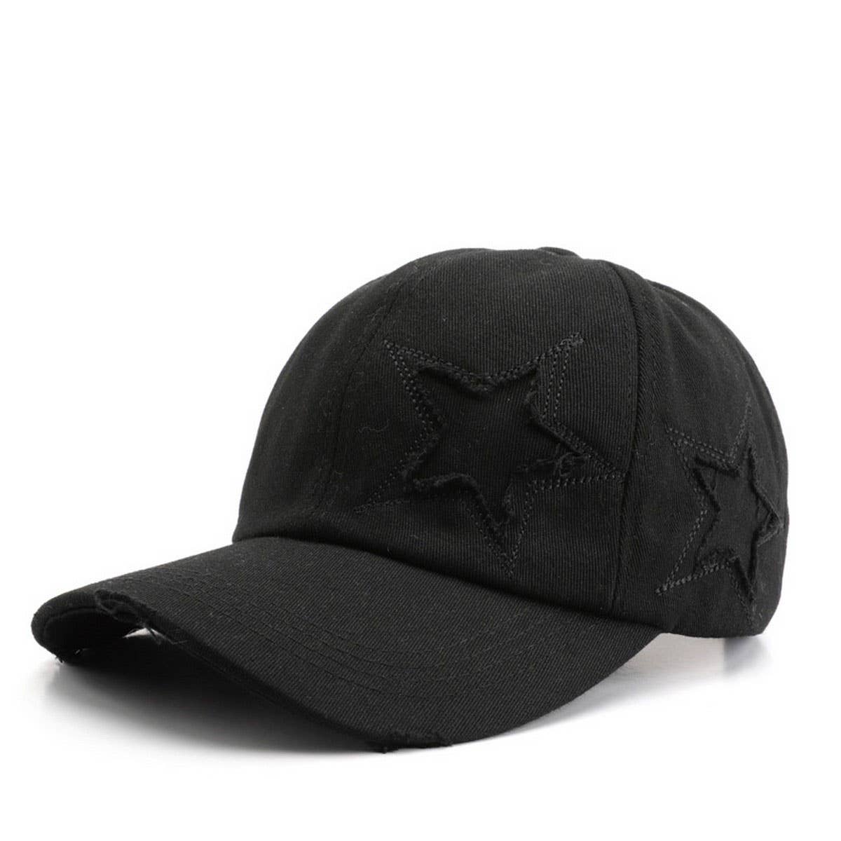 Vintage Plain Embroidered Baseball Cap Sun Hat_Cwah2846