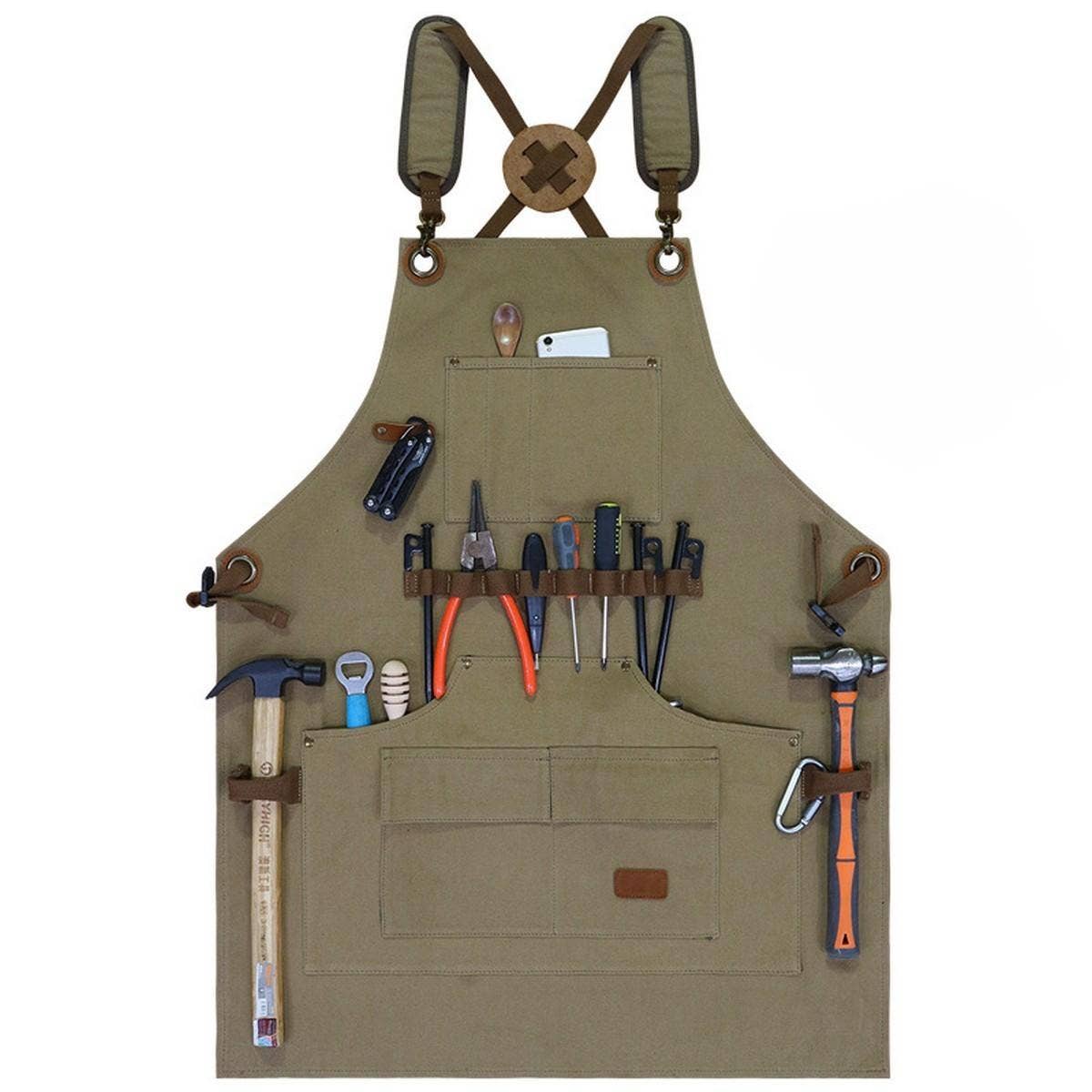 Cwmm1820_Outdoor Tools Auto Repair Multi-Purpose Work Apron