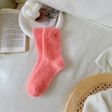 NEW AUTUMN AND WINTER CANDY COLOR THICK SOCKS_CWMS0869