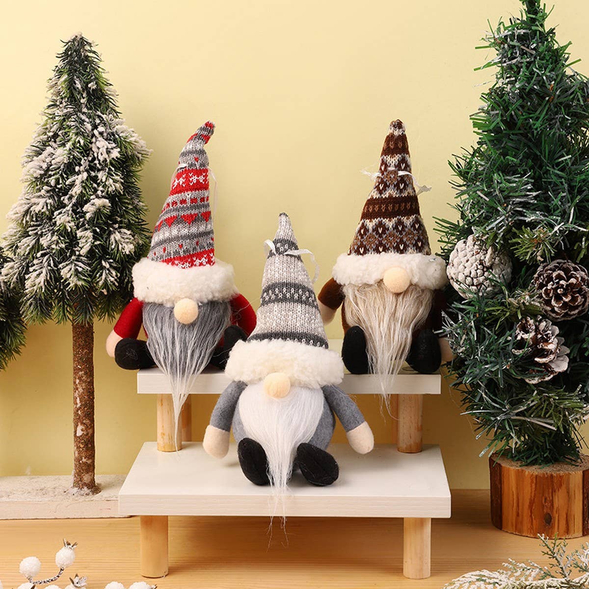 KNITTED HAT BALL FOREST OLD MAN PENDANT DECORATION_CWMM2771