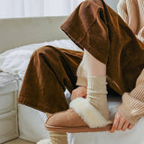Women'S Wool Socks Warm Women'S Mid-Calf Socks_Cwms1123