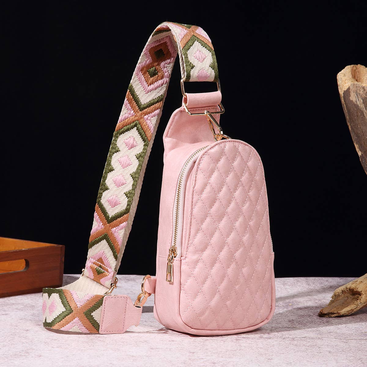 FASHION CHEST BAG CROSSBODY BAG POCKET_CWAB0936