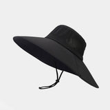 MENS WIDE BRIM UV PROTECTION FISHING HIKING HAT_CWAH3842