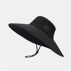 MENS WIDE BRIM UV PROTECTION FISHING HIKING HAT_CWAH3842