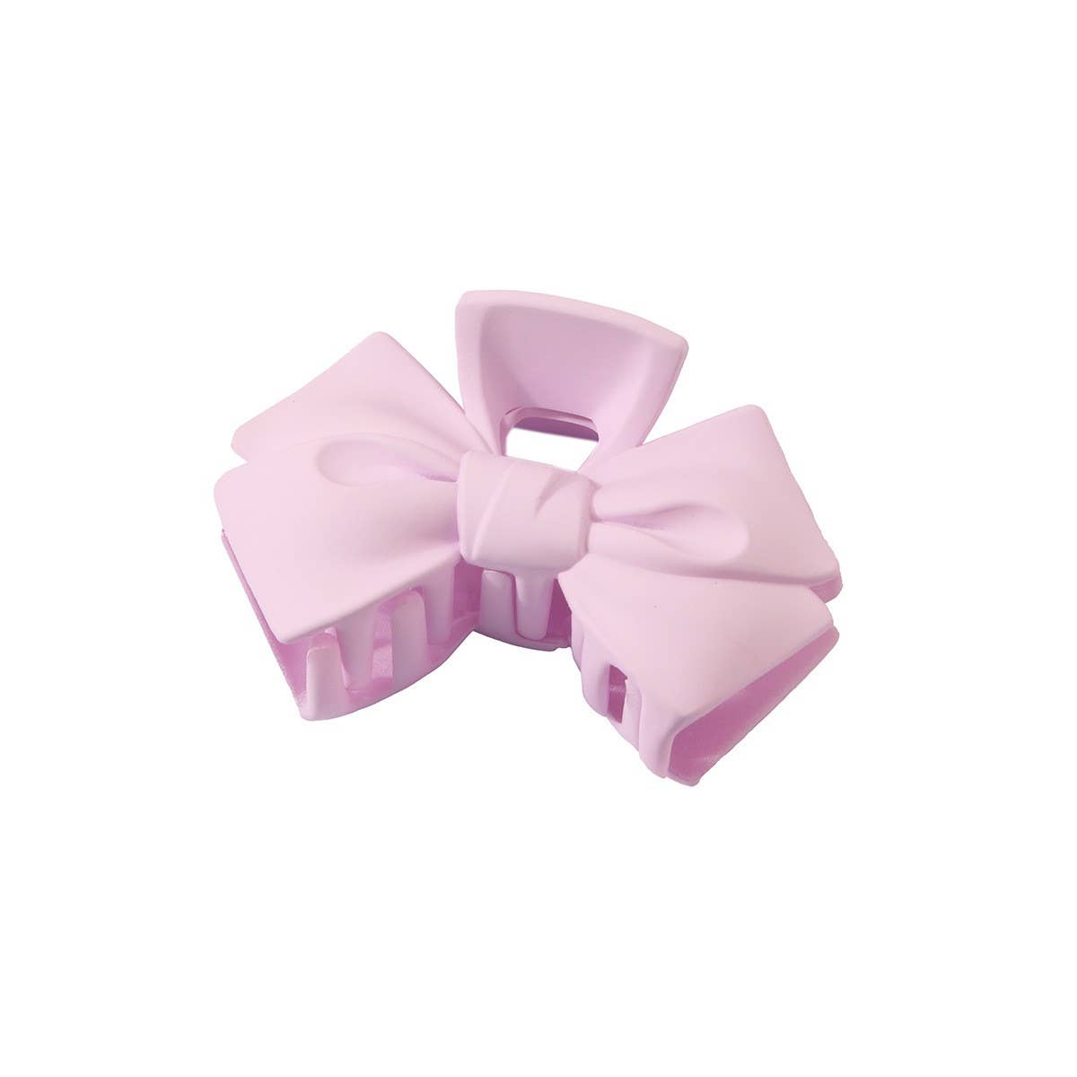 Cwaha07452_Korean Bow Hair Claw Clip For Women Updo