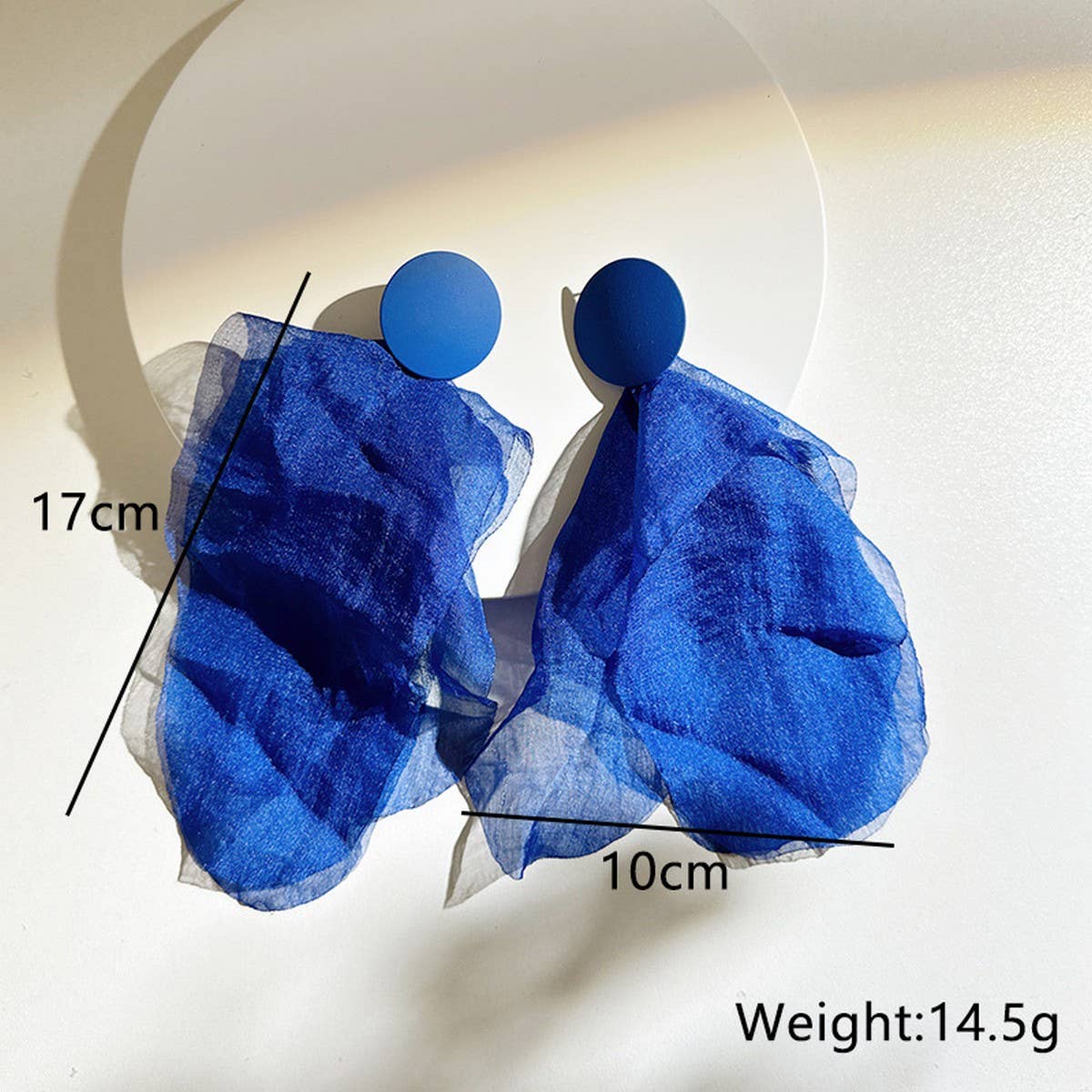 STATEMENT TASSEL EARRINGS LONG DROP INDIE DESIGN_CWMM6168