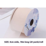 GOLD SATIN FROSTED RIBBON DECORATIVE RIBBON_CWMM5753