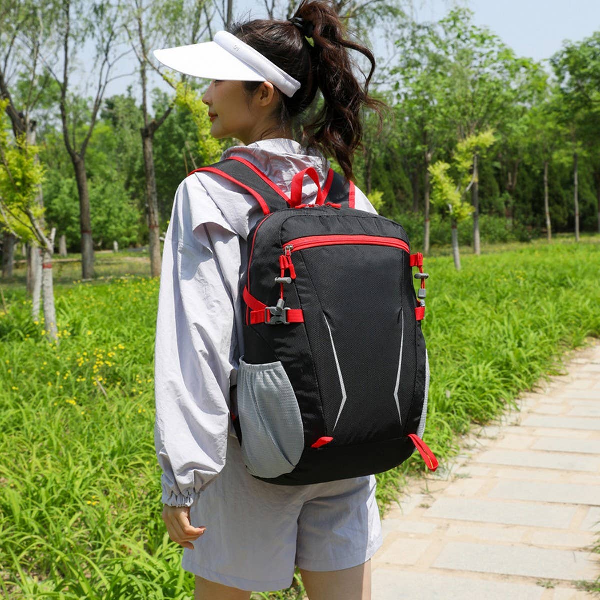 OUTDOOR TRAVEL BACKPACK FOR RUNNING HIKING_CWAB5443