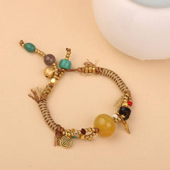COUPLES RETRO BRAIDED ADJUSTABLE BRACELET_CWAJE3968