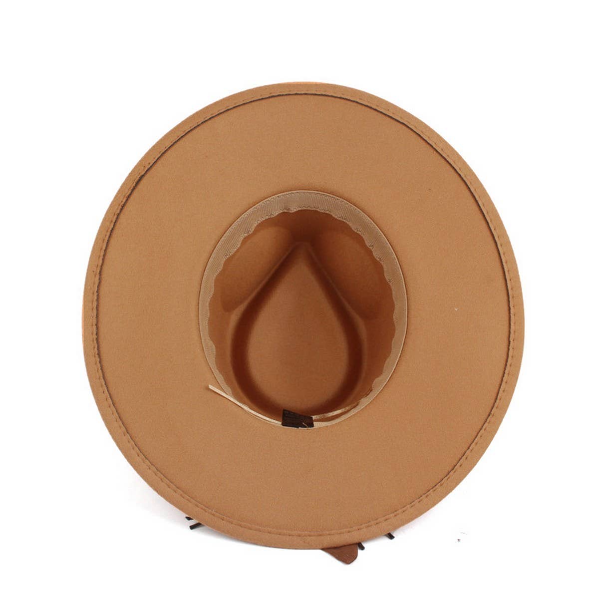 AUTUMN AND WINTER WARM WIDE BRIM PANAMA HAT_CWAH1883