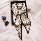 Women¡¯S Long Silk Scarf ? Stylish Neck Accessory_Cwasc03144