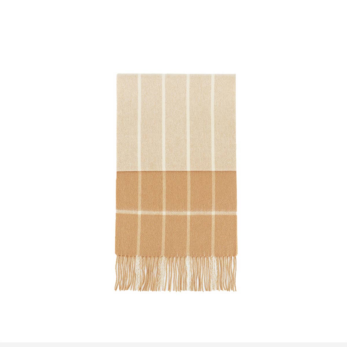 Colorblock Plaid Fashion Scarf_Cwasc1107