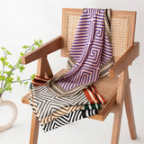 Stripe Print Vintage Scarf_Cwasc0933